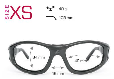 okulary leader c2 dla małych dzieci rozmiar XS